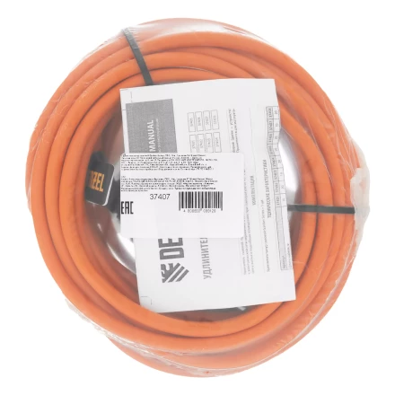 Удлинитель-шнур силовой Denzel Garden Series, ПВС, 10м, 1 розетка 3 x 1,5 мм, 3 м 37407 купить в Ханты-Мансийске