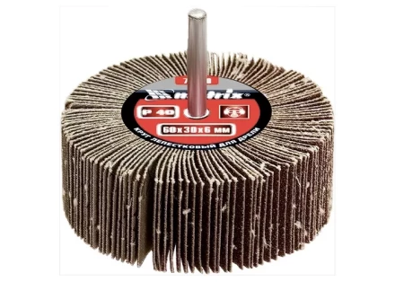 Круг лепестковый для дрели P 80  60 х 20 х 6 мм MATRIX 74114 купить в Ханты-Мансийске