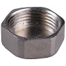 Заглушка GENERAL FITTINGS никелированная латунь, 6-ти гранная головка, внутренняя резьба, 1" 51097-1 купить в Ханты-Мансийске