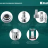 Переходники KRAFTOOL EXPERT QUALITAT для пневмоинструмента, резьба 1/4 06591-1/4 купить в Ханты-Мансийске