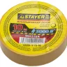 Изолента, STAYER Master 12291-Y-15-10, ПВХ, 5000 В, 15мм х 10м, желтая 12291-Y-15-10 купить в Ханты-Мансийске