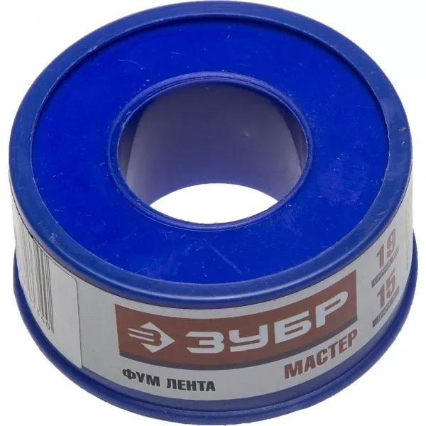 Фумлента ЗУБР "МАСТЕР", плотность 0,40 г/см3, 0,1ммх19ммх15м 12373-19-040 купить в Ханты-Мансийске