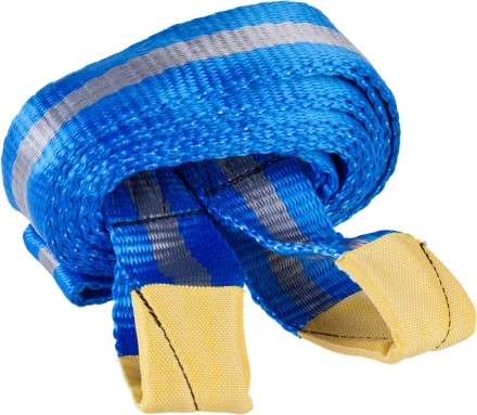 Трос буксировочный ЗУБР &quot;ЭКСПЕРТ&quot;, 2 петли, сумка, 5м, 7т 61216-7 купить в Ханты-Мансийске