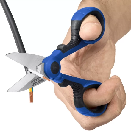 ЗУБР Универсал, 145 мм, ножницы электрика универсальные, Профессионал (23357) купить в Ханты-Мансийске