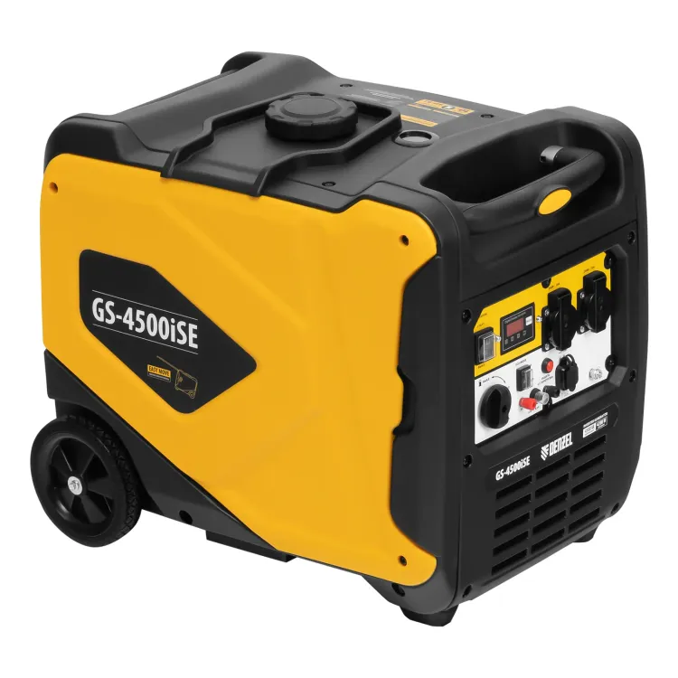 Генератор инверторный GS-4500iSE, 4,5 кВт, 230 В, закрытый корпус,электростартер// Denzel 94714 купить в Ханты-Мансийске
