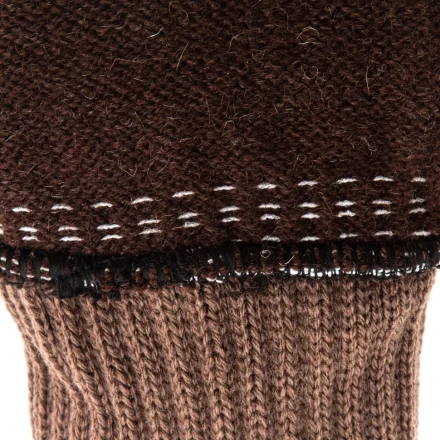 Перчатки трикотажные, двойные, полушерстяные, с ПВХ покрытием, Россия, Сибртех 68634 купить в Ханты-Мансийске