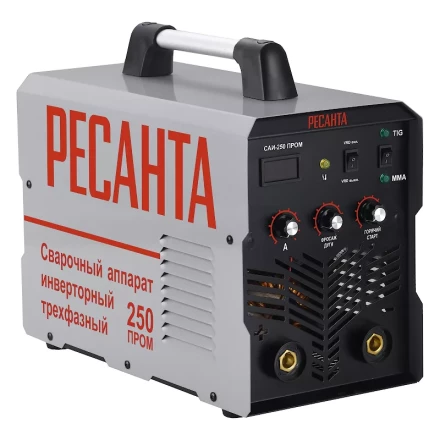 Сварочный аппарат инверторный Ресанта САИ-250 ПРОМ 65/133 купить в Ханты-Мансийске