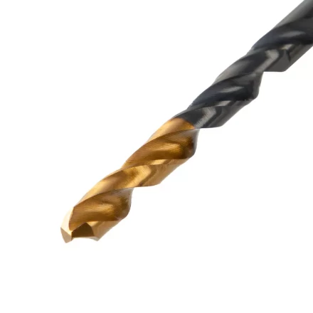 Сверло по металлу, 4,5 мм, HSS-Tin, Golden Tip, 10 шт. Denzel 717211 купить в Ханты-Мансийске