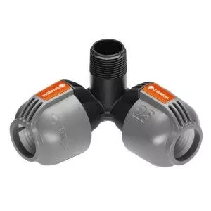 Соединитель L-образный 25 мм x 3/4&quot;-наружная резьба GARDENA купить в Ханты-Мансийске