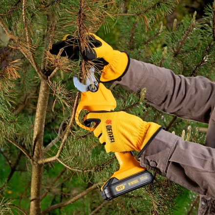 Перчатки универсальные, размер 9// Denzel 67996 купить в Ханты-Мансийске