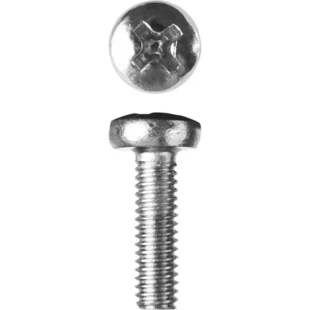 Винт ЗУБР &quot;МАСТЕР&quot; DIN 7985, класс прочности 4.8, оцинкованный, M4x10мм, 5кг 303150-04-010 купить в Ханты-Мансийске