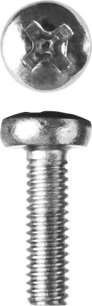 Винт ЗУБР &quot;МАСТЕР&quot; DIN 7985, класс прочности 4.8, оцинкованный, M4x10мм, 5кг 303150-04-010 купить в Ханты-Мансийске