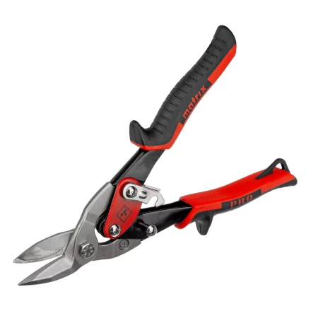 Ножницы по металлу Matrix, 250 мм, левый рез, сталь CRMO, двухкомпонентные рукоятки, PRO 78326 купить в Ханты-Мансийске