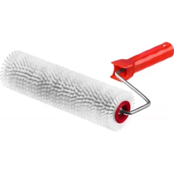 Валик игольчатый ЗУБР "МАСТЕР" для наливных полов в сборе, пластмассовые иглы 13мм, 72х240мм 03952-24