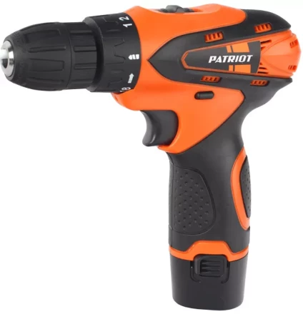 Дрель-шуруповерт аккумуляторная PATRIOT BR 114Li в кейсе купить в Ханты-Мансийске