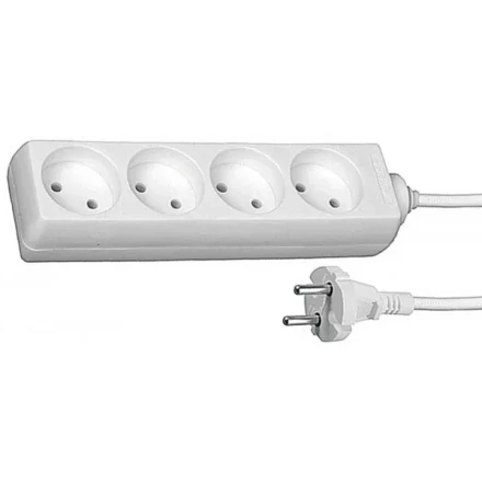 Удлинитель СВЕТОЗАР электрический, 4 гнезда, 3м SV-55040-3 купить в Ханты-Мансийске