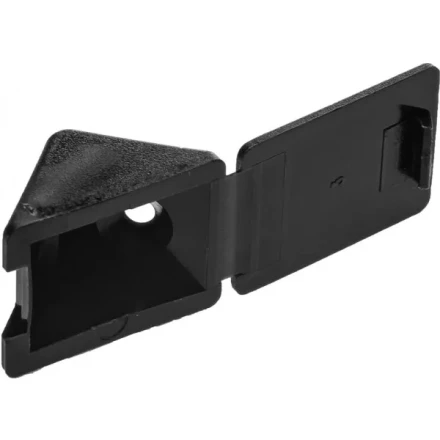 Уголок мебельный ЗУБР с шурупом, цвет черный, 4,0x15мм, ТФ6, 4шт 4-308256-7 купить в Ханты-Мансийске