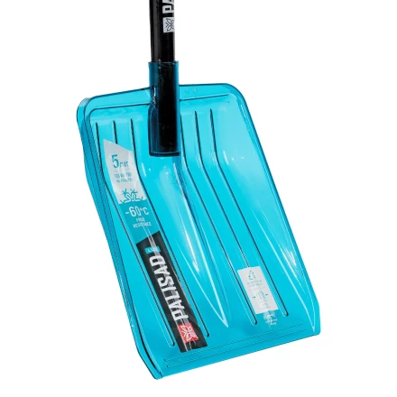 Лопата для уборки снега Palisad 61799, поликарбонат, 260х310х870 мм, стальной черенок, LUXE купить в Ханты-Мансийске