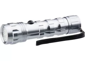 Фонарик светодиодный, алюминиевый корпус, влагозащищённый, 12 Led, 3хААА, Stern 90501 купить в Ханты-Мансийске