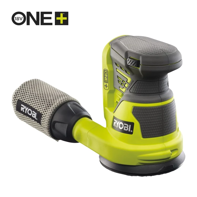 Ryobi Эксцентриковая шлифмашина 18В R18ROS-0 БЕЗ АККУМУЛЯТОРОВ купить в Ханты-Мансийске