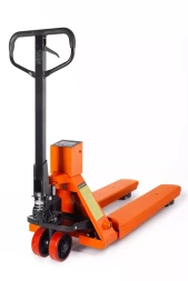 Тележка гидравлическая с весами 2000 кг 1150 мм полиуретановые колеса TOR CBY-CW2 (серия N) 118207