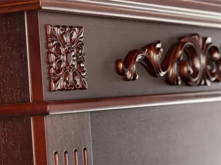 Портал для электрического камина Electrolux Noce 30 шпон темный дуб купить в Ханты-Мансийске