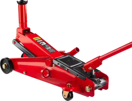 Домкрат гидравлический подкатной &quot;RED FORCE&quot;, для внедорожников, 3т, 155-545мм, STAYER 43157-3 43157-3 купить в Ханты-Мансийске