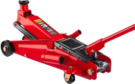 Домкрат гидравлический подкатной &quot;RED FORCE&quot;, для внедорожников, 3т, 155-545мм, STAYER 43157-3 43157-3 купить в Ханты-Мансийске