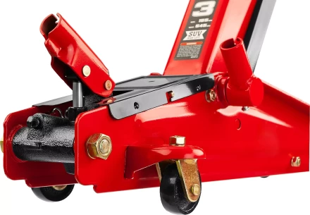 Домкрат гидравлический подкатной &quot;RED FORCE&quot;, для внедорожников, 3т, 155-545мм, STAYER 43157-3 43157-3 купить в Ханты-Мансийске