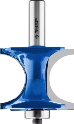 ЗУБР 54 x 51 мм, радиус 12.7 мм, фреза полустержневая с подшипником, Профессионал (28722-54)