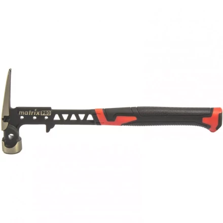 Молоток строительный 450 г цельнокованый боек с магнитом MATRIX 10467 купить в Ханты-Мансийске