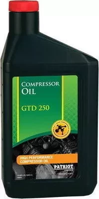 Масло компрессорное OIL GTD 250/VG 100  1 л   PATRIOT GARDEN купить в Ханты-Мансийске