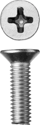 Винт ЗУБР &quot;МАСТЕР&quot; DIN 965, класс прочности 4.8, оцинкованный, M6x20мм, 5кг 303110-06-020 купить в Ханты-Мансийске