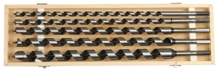 ЗУБР. Набор сверл по дереву, спираль Левиса, 12-14-18-20-25мм, 5шт 2948-450-H5 купить в Ханты-Мансийске