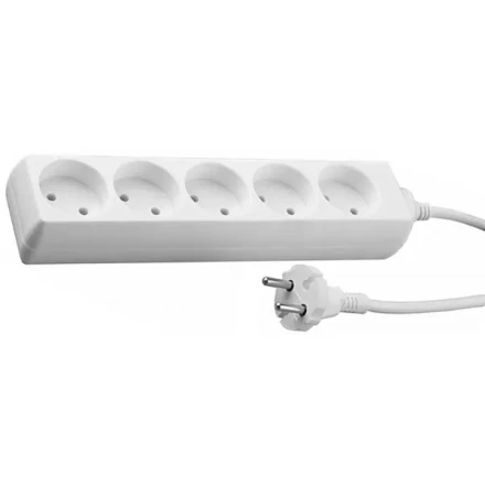 Удлинитель СВЕТОЗАР электрический, 5 гнезд, 3м SV-55050-3 купить в Ханты-Мансийске