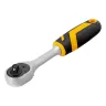 Ключ-трещотка 1/4"  Denzel 14031, 90 зубьев, с быстрым сбросом, CrV купить в Ханты-Мансийске