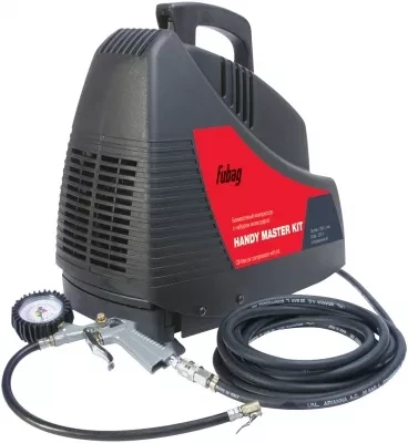 Компрессор безмасляный поршневой прямой привод Fubag HANDY MASTER KIT купить в Ханты-Мансийске