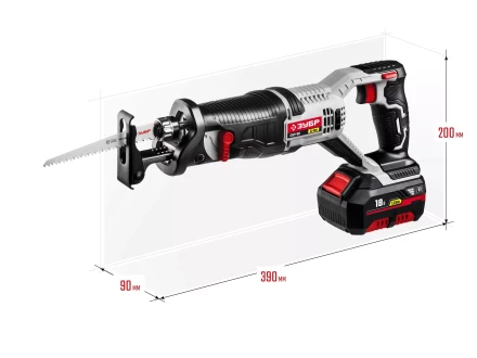 Пила сабельная аккумуляторная СПЛ-181 серия СТАНДАРТ купить в Ханты-Мансийске