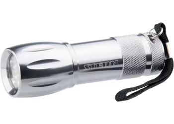 Фонарик светодиодный, алюминиевый корпус, влагозащищённый, 9Led, 3хААА, Stern 90502 купить в Ханты-Мансийске