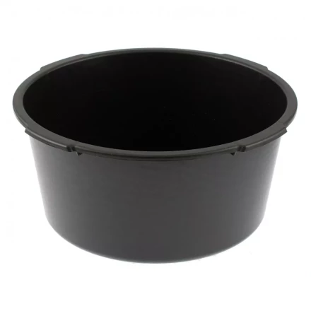 Таз круглый строительный черный 16 л Россия Сибртех 81454 купить в Ханты-Мансийске
