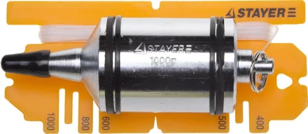 Отвес STAYER &quot;PROFI&quot; строительный со шнуром, с противоударными ободками, 1000 г 06352-100 купить в Ханты-Мансийске