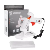 Пистолет клеевой DEKO DKGG100 SET4, 063-4971