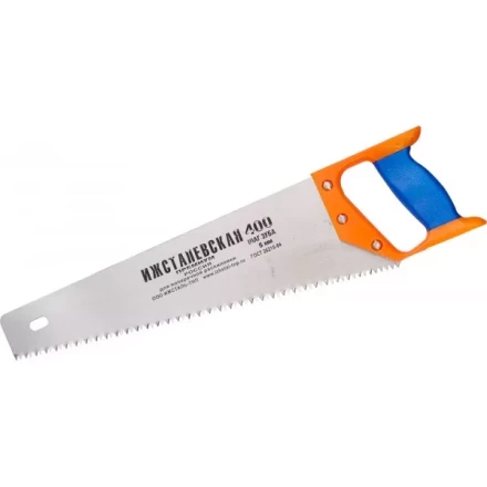 Ножовка &quot;ИЖ&quot; &quot;ПРЕМИУМ&quot; по дереву с двухкомпонентной пластиковой рукояткой, шаг 5мм, 400мм 1520-40-05_z01 купить в Ханты-Мансийске