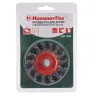 Кордщетка HAMMER плоская 75мм для дрели витая сталь (207-208) купить в Ханты-Мансийске