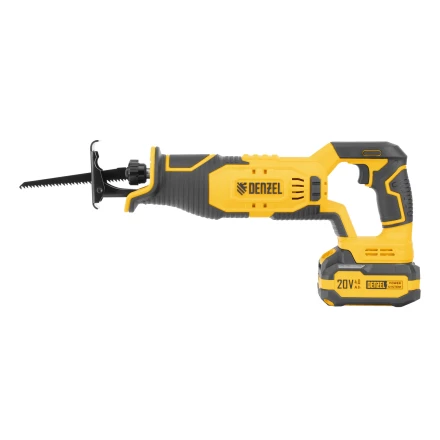 Пила сабельная аккумуляторная RS-180, Li-Ion, 20 В // Denzel 28801 купить в Ханты-Мансийске