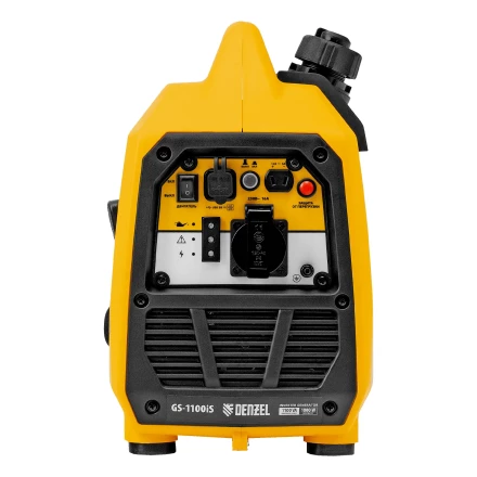 Генератор инверторный GS-1100iS, 1,1 кВт, 230 В, закрытый корпус, ручной старт// DENZEL 94718 купить в Ханты-Мансийске