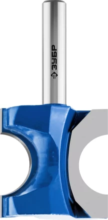 ЗУБР 34.9 x 35 мм, радиус 9.5 мм, фреза полустержневая, Профессионал (28723-34.9) купить в Ханты-Мансийске