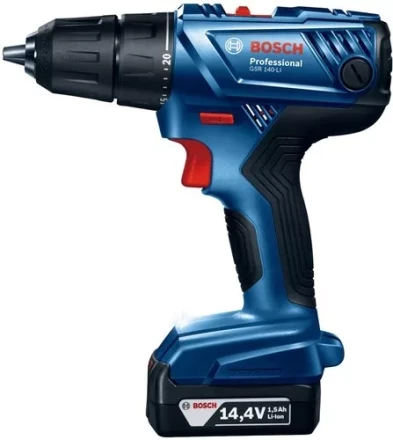 Аккумуляторная дрель шуруповерт BOSCH GSR 140-Li купить в Ханты-Мансийске