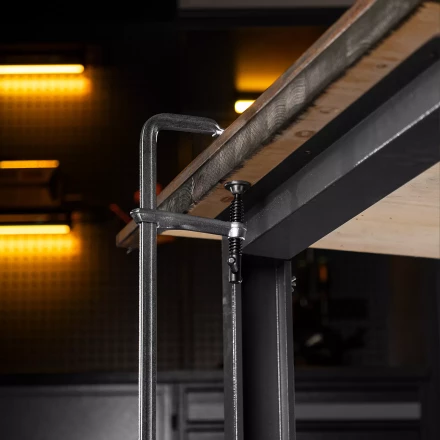 Струбцина F-образная Denzel 20479, 120x600мм, кованая купить в Ханты-Мансийске