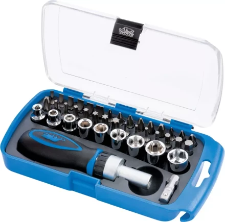 Отвертка реверсивная мини с набором бит и торцевыми головками , 41 шт БАРС 13358 купить в Ханты-Мансийске